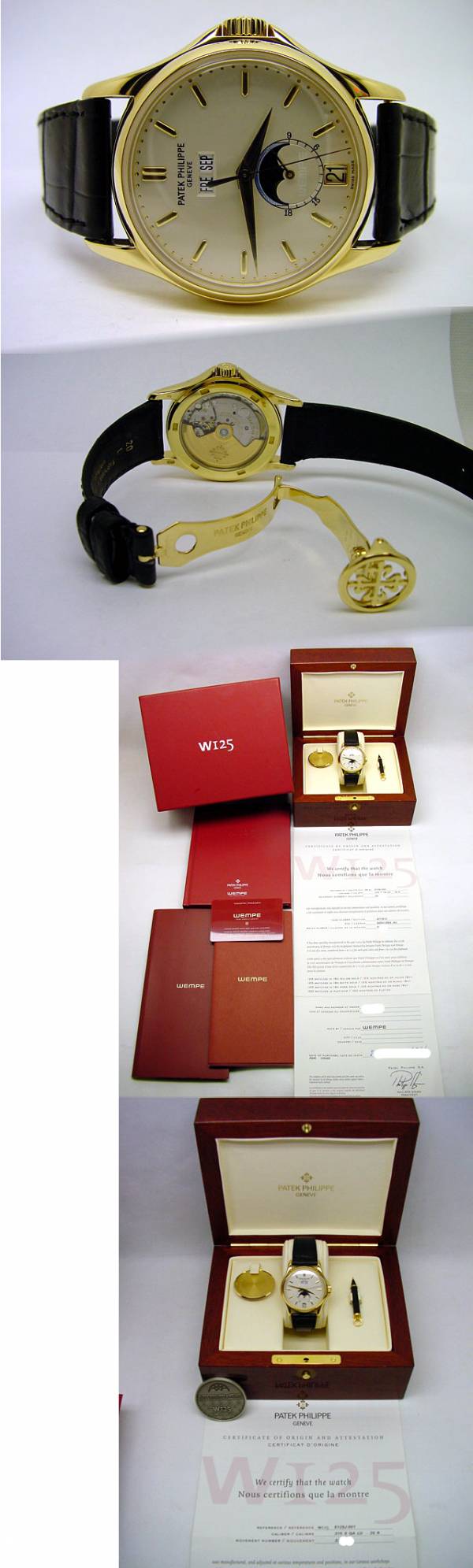 Patek Philippe WEMPE 125 Jahreskalender 5125 J
